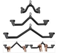 SELEWARE Barres de Traction LAT, Barre de Traction Latte Multi-Grip, pour Entraînement de Salle de Sport à Domicile, Accessoires de Machine à Câble pour Un Entraînement Musculaire Polyvalent