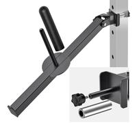 SELEWARE Bras de levier de ceinture pour cage de musculation de 7,6 x 7,6 cm avec trou de 1,6 cm ou 2,5 cm, fixation de support de squat pour disques de poids de 2,5 cm et 5,1 cm permettant des