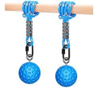 SELEWARE Lot de 2 poignées d'entraînement de force durables antidérapantes pour boulder, pull-up, kettlebells fitness, escalade, bleu