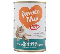 Selex ami mon chat friandises avec lapin et légumes 415 g