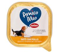 Selex ami mon chien pâté avec du poulet avec des morceaux 300 g