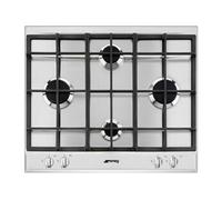 Selezione P260XGH - Table de cuisson au gaz - 4 plaques de cuisson - Niche - largeur : 55.5 cm - profondeur : 47.8 cm - acier inoxydable