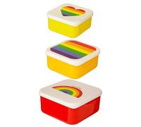 Puckator Récipients alimentaires selezione varzi dal 1956 Lot de 3 Arc-en-ciel