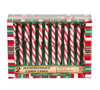 Selezione Varzi Lot de 12 bâtons de sucre pour Noël, 10 cm