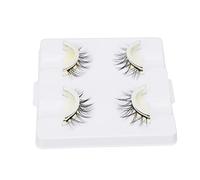 Self Adhésif 3D Faux Cils - Dense et Réutilisable Faux de Cils pour les Salons de beauté la Maison, 2 Paires d'outils Maquillage Colle (LD-2203)