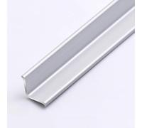 Self-adhesive Aluminum Alloy Interior Corner Trim, 90 Cm* 3 Pieces Corner Line Edging Strip For Smooth Edges, Durable Finish, Perfect For Home Décor & Renovation(Matte silver,20x20mm)