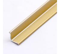 Self-adhesive Aluminum Alloy Interior Corner Trim, 90 Cm* 3 Pieces Corner Line Edging Strip For Smooth Edges, Durable Finish, Perfect For Home Décor & Renovation(Matte gold,30x30mm)