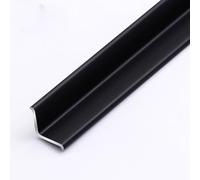 Self-adhesive Aluminum Alloy Interior Corner Trim, 90 Cm* 3 Pieces Corner Line Edging Strip For Smooth Edges, Durable Finish, Perfect For Home Décor & Renovation(Matte black,20x20mm)
