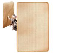 Self Adhesive Cat Scratch Mat Protector, Anti Furniture Damage Sisal Scratching Rug Board, Heavy Grip Floor Sofa Guard Pad, Cat Claw Training, Apartment Living Room Bed Use Beige