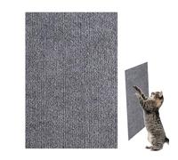 Self-Adhesive Cat Scratcher Mat - Heavy Duty Scratching Carpet Pad, DIY Replacement for Cat Trees & Shelves, Non-Slip Furniture Protector, Cut-to-Size Flat Wall Scratcher, Durable Sisal-Style Fabric