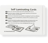 Self Adhesive Cold Laminating Pouches,Laminating Films For Sealing And Protecting Photos,Menus,Etc Without Laminator,Set Of 50,Each 66mm X 100mm,Clear
