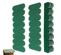 Self-Adhesive Mini Roof Shingles - 32 Pieces Felt Self-Adhesive DIY | Miniature Roofing Shingles for Bird Houses, Nesting Boxes, Shelters, Models, Mailbox Tops