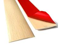 Self Adhesive PVC Floor Transition Strip, 1.5", 2", 3" Wide, Laminate Floor Cover Strips, Flat Divider Strip For Joining Gaps, For Tile/Wood/Laminate/Joins(Yellow Oak,7.6cm x 300cm)