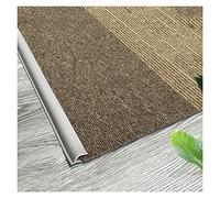Self Adhesive PVC Soft Floor Transition Strip for Wood to Carpet,Carpet Edge Trim Area Rug Wrapping Strips, Flooring Mats Edge Safety Protector, 3.3 6. 610 13 16.4ft Long(Light Grey,1m(3.3ft))