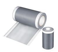 Self-Adhesive Screen Repair Tape | DIY Cuttable Fiberglass Mesh Patch Roll | Waterproof Strong Adhesion Window & Door Screen Repair Kit For Holes, Tears & Net Fixing - Home, Office & Dorm Use