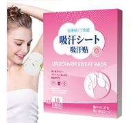 Self-Adhesive Sweat Pads for Underarm, Invisible Absorbent Shield for Odor Control, Breathable Antiperspirant Stickers for Men, Women, Adult Daily Use