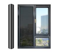 Self-Adhesive Window Privacy Film - Sun Blocking Anti UV Reflective Tint, Heat Control Glass Cover, See Out Not In Sticker, Mirror Privacy Film for Home, House, Door, Kitchen Window