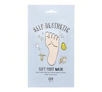 SELF AESTHETIC SOFT FOOT MASK Hand & Foot Mask - Foot Mask, Moisturizing, For Dry Cracked Heels, Avocado Oil, Suitable For Home Spa Treatment 10 ML