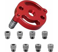 Self Center Dowel Jig Woodworking Joints Tool,Handheld Drill Guide for Straight Holes,Wood Panel Hole Puncher Locator