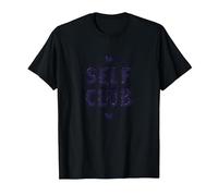 Self Club : Un Design Autonome pour Les Amateurs d'amour-Propre T-Shirt, Homme, Noir, M