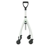 Self Confort Canne quadripode à roulettes Wheeleo, Multicolore, Taille unique, (4878)