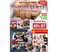 SELF DEFENSE (18 DVD) Special - Ultimate Street Survival Arsenal!