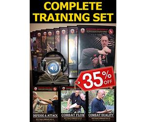 Self-Defense DVD Video Training Set - 20 Russian Martial Arts DVDs of Close Hand to Hand Combat - Street Fighting Techniques - 35% Off