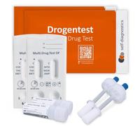 self-diagnostics Test Salivaire Multi 6, 2 Tests Rapides | Détecte 6 drogues dans la salive, kit multitest à domicile, utilisation simple et lecture rapide