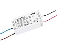 Self Electronics SLD15-24VL-E Driver de LED à tension constante 15 W 200 - 625 mA 24 V/DC dimmable, protection contre les surcharges, surtention, montage sur
