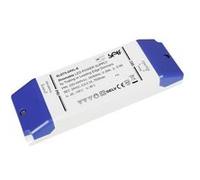 Self Electronics SLD75-12VL-E Transformateur pour LED à tension constante 75 W 1 - 6.25 A 12 V/DC dimmable, homologué pour les meubles, protection contre les G