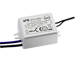 Self Electronics SLT3-350IS-1 Driver de LED à courant constant 3.15 W 350 mA 3.0 - 9.0 V/DC homologué pour les meubles, non