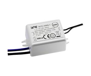 Self Electronics SLT3-350IS-1 Pilote LED Courant Constant 3,15 W 350 mA 3,0-9,0 V/DC homologué pour Meubles, intensité Non Variable, Pratique