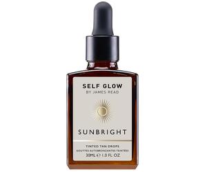 Self Glow by James Read - Sunbright Tinted Tan Drops - Auto-bronzant - visage 30 ml