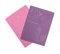 Self-Healing Cutting Mat 2Pcs Engraving Cutting Mat For DIY Crafts Professional Plastic Board Non-Slip Worktable For Quilters Artists Crafters