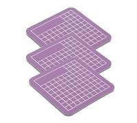 Self-Healing Cutting Mat 3Pcs Plastic Cutting Board Non-Slip Handcraft DIY Mats Craft Art Mat for Paper Fabricwork Engraving