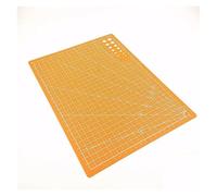 Self-Healing Cutting Mat A3 A4 A5 Cutting Mat Cultural And Educational Tool Double-sided Pad Art Engraving Board for DIY Handmade Craft(Orange,A4 Middle)