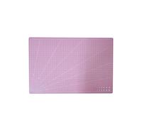 Self-Healing Cutting Mat A3 Craft Cutting Mat Single Side Pad For Crafting Silhouette Sewing DIY Knife Engraving Leather Cutter Board(Pink)