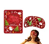 Self Heating Eye Christmas Steam Compress Warm Sleep Patch For Travels | 7.28x3.15x0.31 Inches Self Heating Eye Provides Warmth For Sleep Home Office Travel Relaxation Men Women