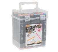 Self Import Agencies MARQUEURS DOUBLE POINTE 48PCS DANS BOITE 14.2X10X16.5CM
