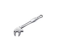 Self-Locking Spring Ratchet Wrench Motorcycle Repair Heavy-Duty Adjustable Crab Claw For Motor - Extra-Large Jaw Opening
