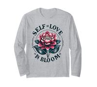 Self-Love Blossoming Women's Empowerment Manche Longue