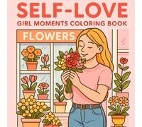 Self-Love: Girl Moments Coloring Book with Scenes Designed to Boost Self-love, Confidence, Calm Your Mind and Remind You How Worthy You Are.
