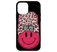 Self Love Leopard Face Bonnet Motif Coque pour iPhone 12 Mini
