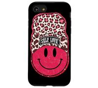 Self Love Leopard Face Bonnet Motif Coque pour iPhone SE (2020) / 7/8
