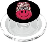 Self Love Leopard Face Bonnet Motif PopSockets PopGrip pour MagSafe