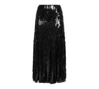 Self Portrait - Sequin Midi Skirt - Femme - Jupes - Noir - Taille: 34 FR