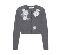 Self Portrait - Aw26-150C Cardigan - Femme - Pulls - Gris - Taille: 40 FR