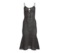 Self Portrait - Beaded Knit Midi Dress - Femme - Robes - Noir - Taille: 42 FR