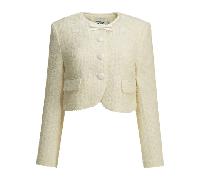 SELF-PORTRAIT blazer en dentelle femme blanc - 10