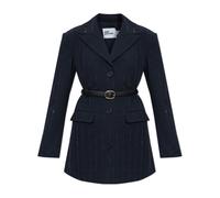 Self Portrait - Blazer Vestido - Femme - Vestes - Bleu - Taille: 38 FR